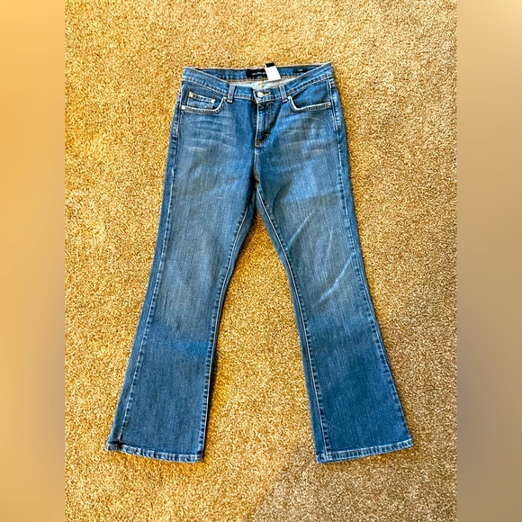Calvin Klein Jeans Flare Leg Distressed size 10 - Picture 3 of 16